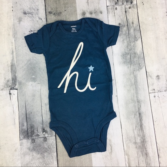 Carter’s 5 Pack Short Sleeve Bodysuits Boys 9M - Picture 4 of 4